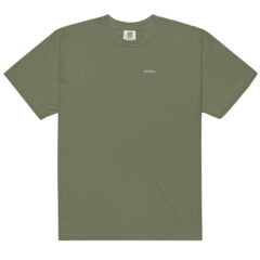 unisex-garment-dyed-heavyweight-t-shirt-moss-front-6a10a2236da43.jpg 818 Wear Core Tee